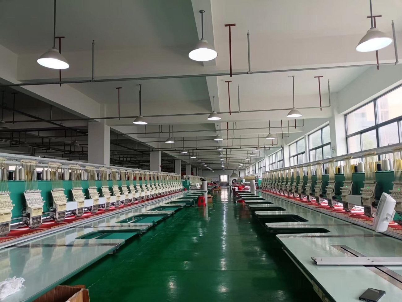 Computerized Bridal Embroidery Production Line